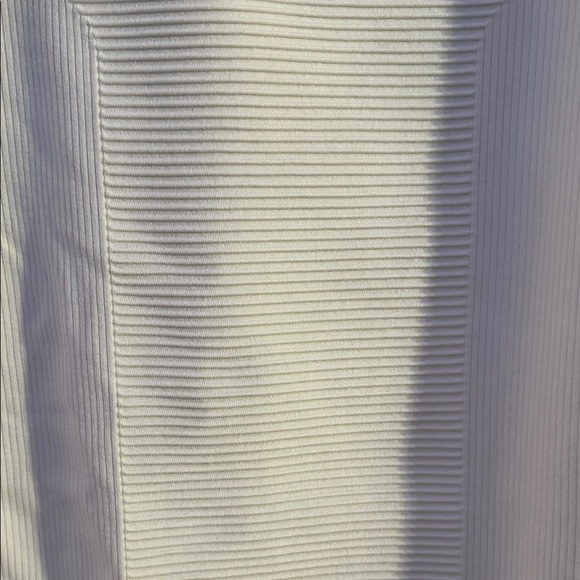 NEW WITH TAG Express Body Contour White Ribbed Dress - Picture 4 of 5